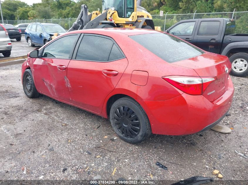 2015 TOYOTA COROLLA L/LE/LE PLS/PRM/S/S PLS - 2T1BURHE6FC454432