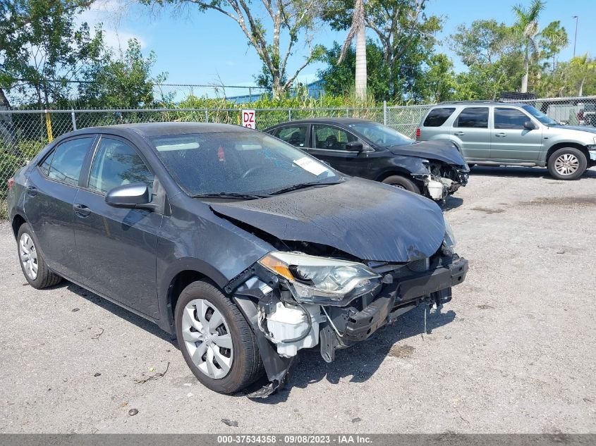 2015 TOYOTA COROLLA L/LE/LE PLS/PRM/S/S PLS - 2T1BURHEXFC348890