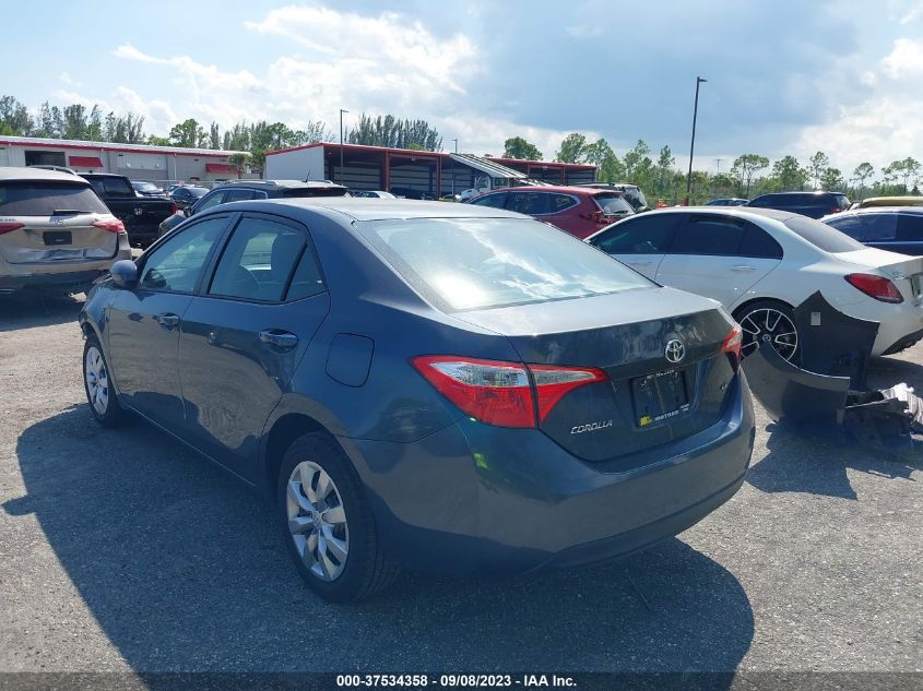 2015 TOYOTA COROLLA L/LE/LE PLS/PRM/S/S PLS - 2T1BURHEXFC348890