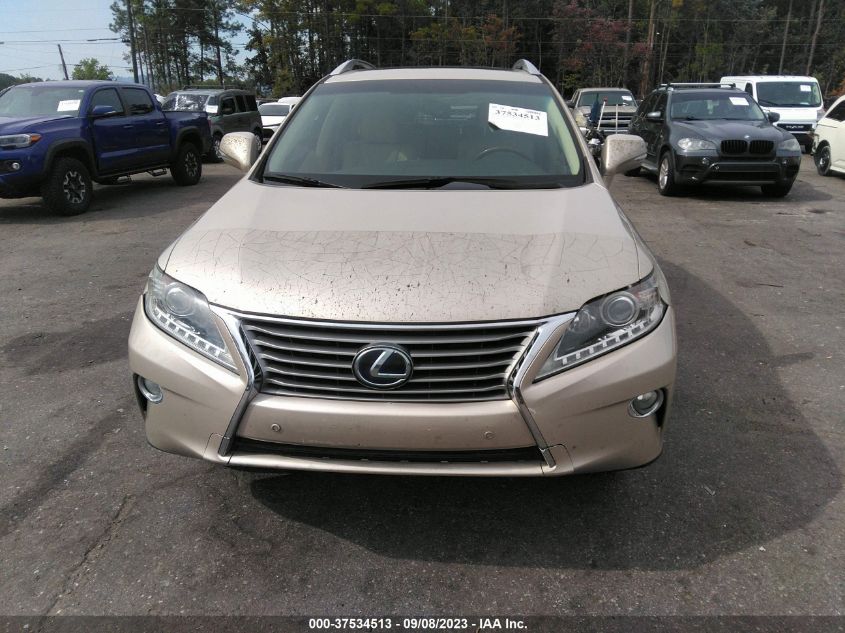 2013 LEXUS RX 450H JTJBC1BA0D2058287