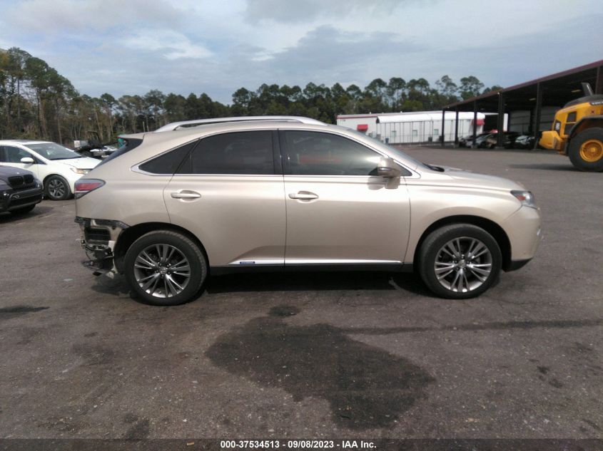 2013 LEXUS RX 450H JTJBC1BA0D2058287