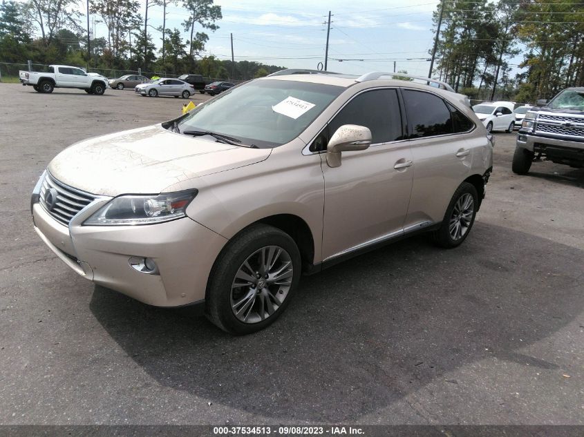 2013 LEXUS RX 450H JTJBC1BA0D2058287