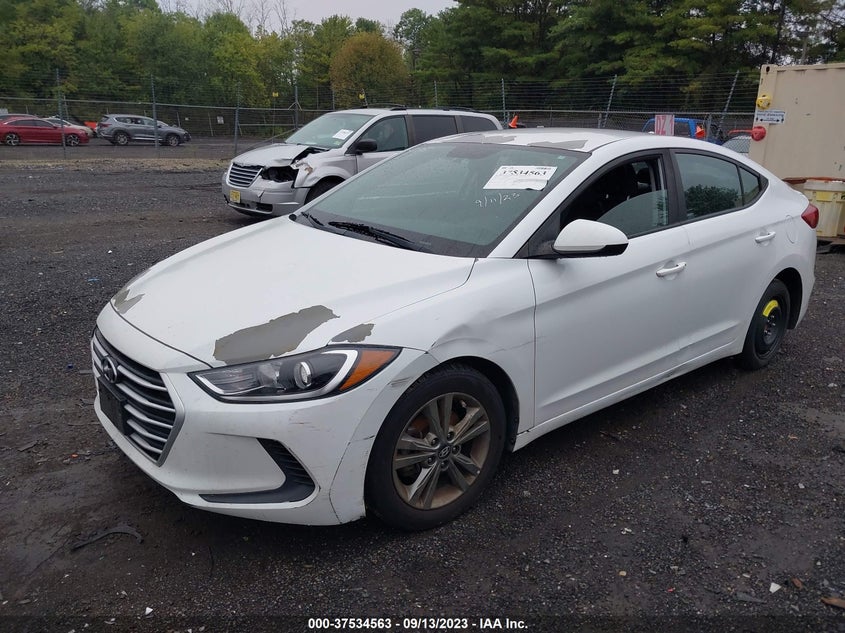 VIN 5NPD84LF2JH311886 2018 HYUNDAI ELANTRA SEL/VALUE/LIMITED