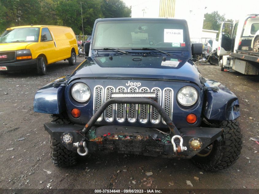 2013 JEEP WRANGLER UNLIMITED SAHARA - 1C4BJWEG3DL594621