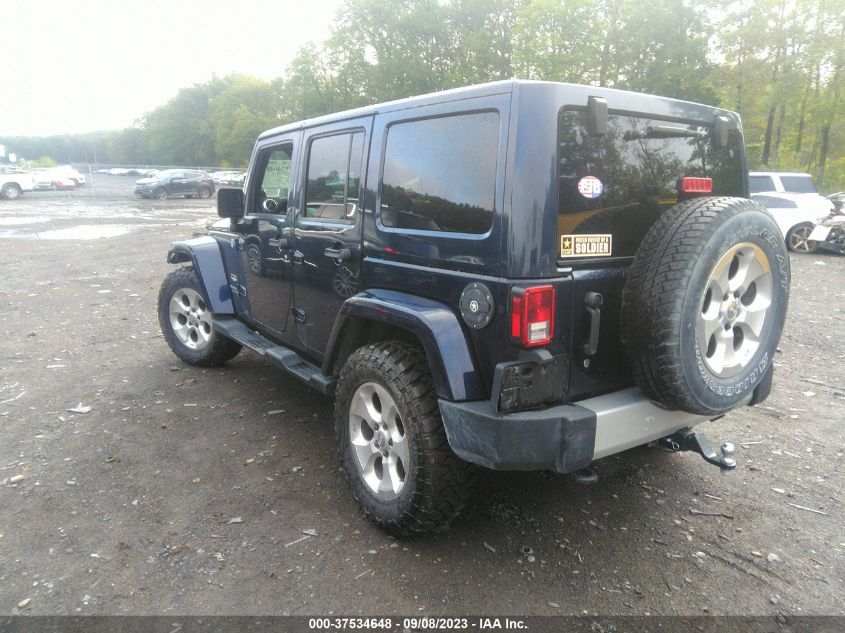 2013 JEEP WRANGLER UNLIMITED SAHARA - 1C4BJWEG3DL594621