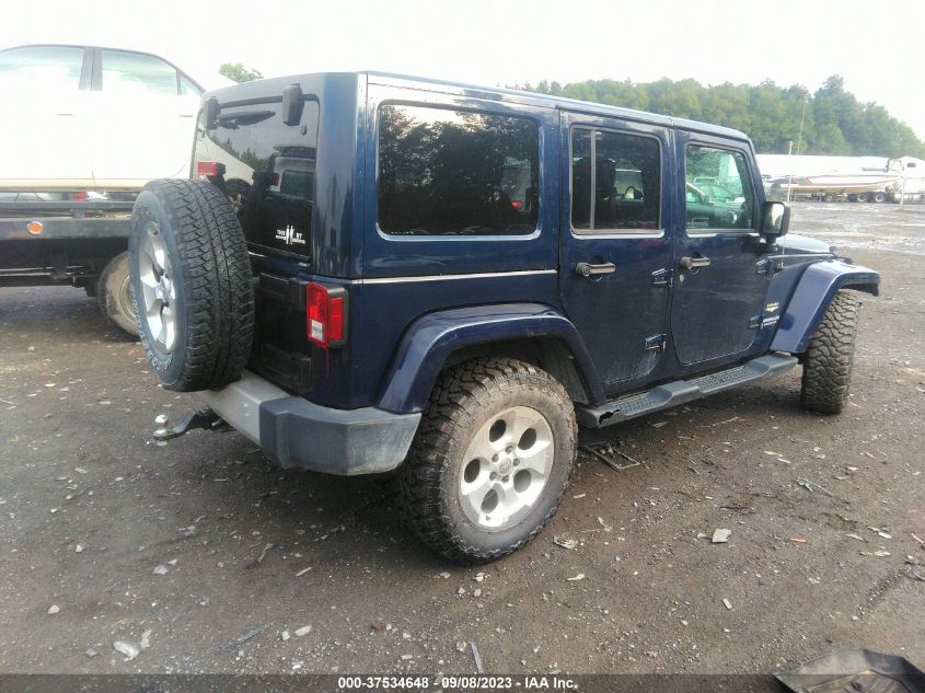 2013 JEEP WRANGLER UNLIMITED SAHARA - 1C4BJWEG3DL594621