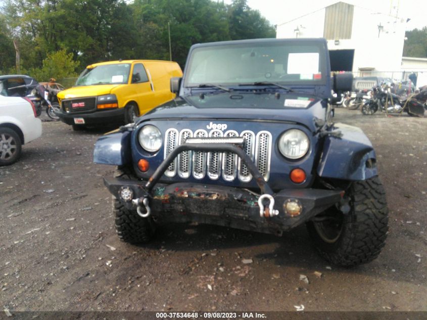 2013 JEEP WRANGLER UNLIMITED SAHARA - 1C4BJWEG3DL594621