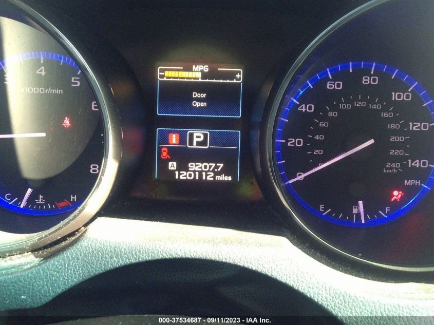 2016 SUBARU LEGACY 2.5I LIMITED - 4S3BNAL66G3060695