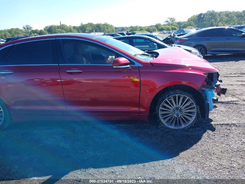 2013 LINCOLN MKZ HYBRID 3LN6L2LU9DR822986