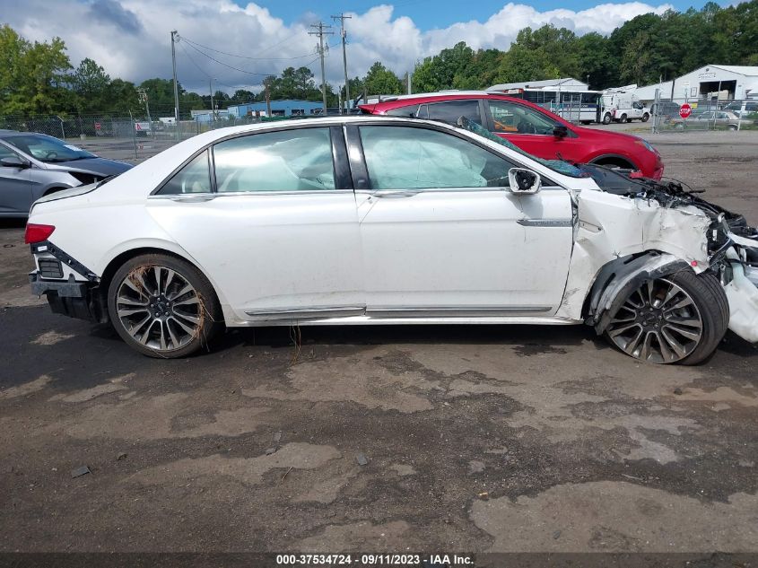 2018 LINCOLN CONTINENTAL RESERVE 1LN6L9RP0J5600653