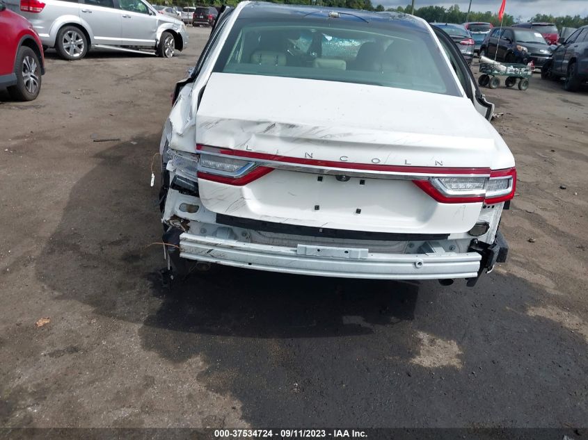 2018 LINCOLN CONTINENTAL RESERVE 1LN6L9RP0J5600653