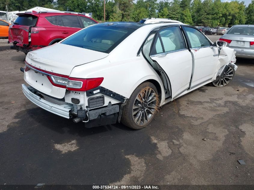 2018 LINCOLN CONTINENTAL RESERVE 1LN6L9RP0J5600653