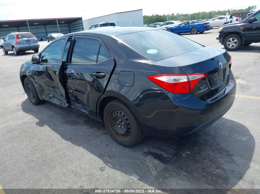 2015 TOYOTA COROLLA L/LE/S/S PLUS/LE PLUS - 2T1BURHE7FC474799