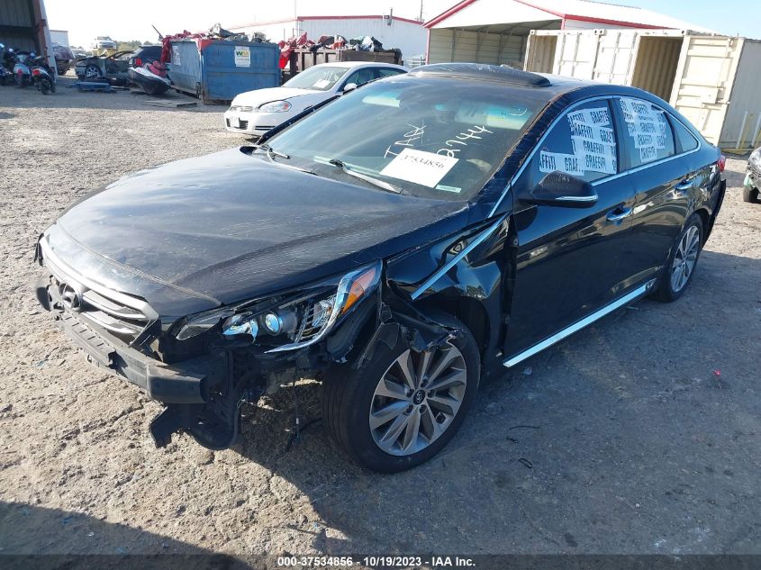 2017 HYUNDAI SONATA SPORT - 5NPE34AF2HH462744