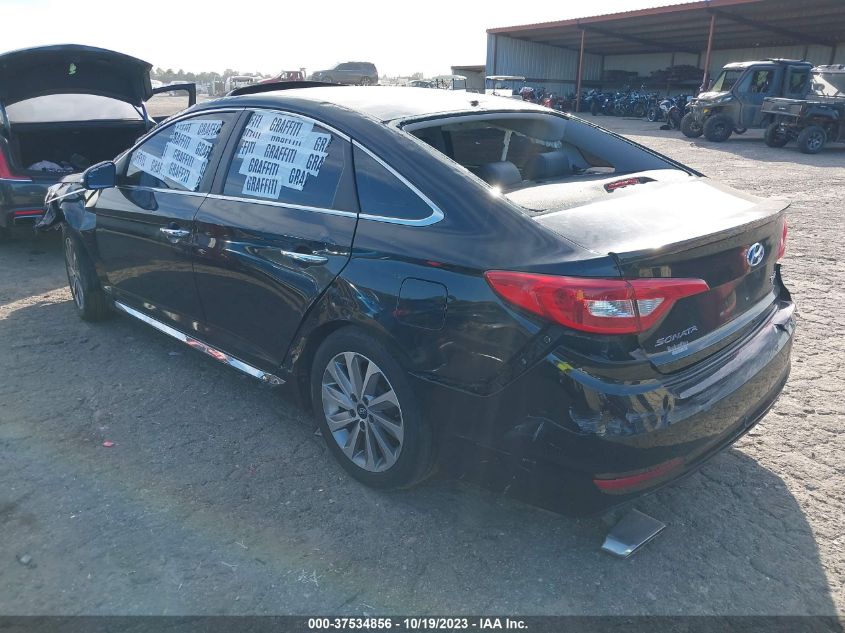 2017 HYUNDAI SONATA SPORT - 5NPE34AF2HH462744