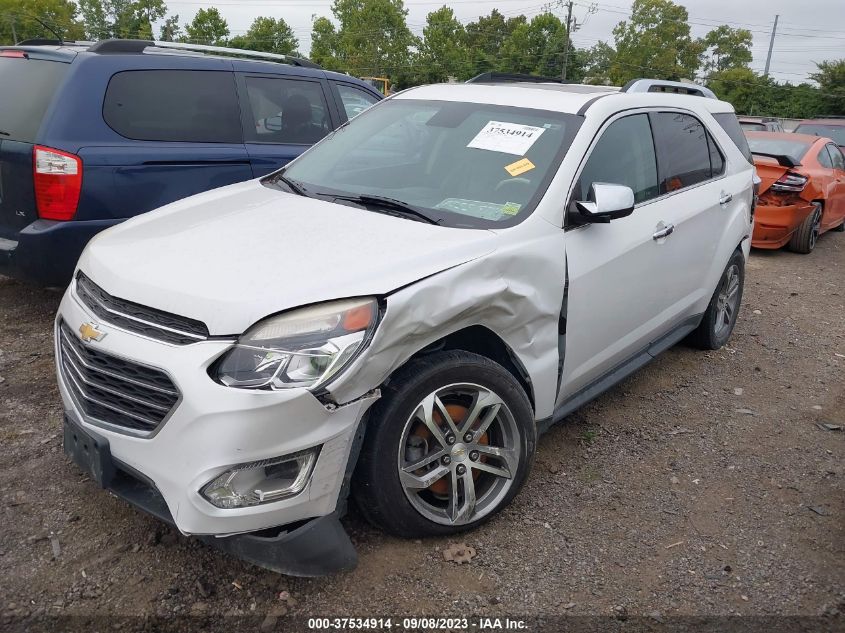 2016 CHEVROLET EQUINOX LTZ - 2GNFLGEKXG6225443