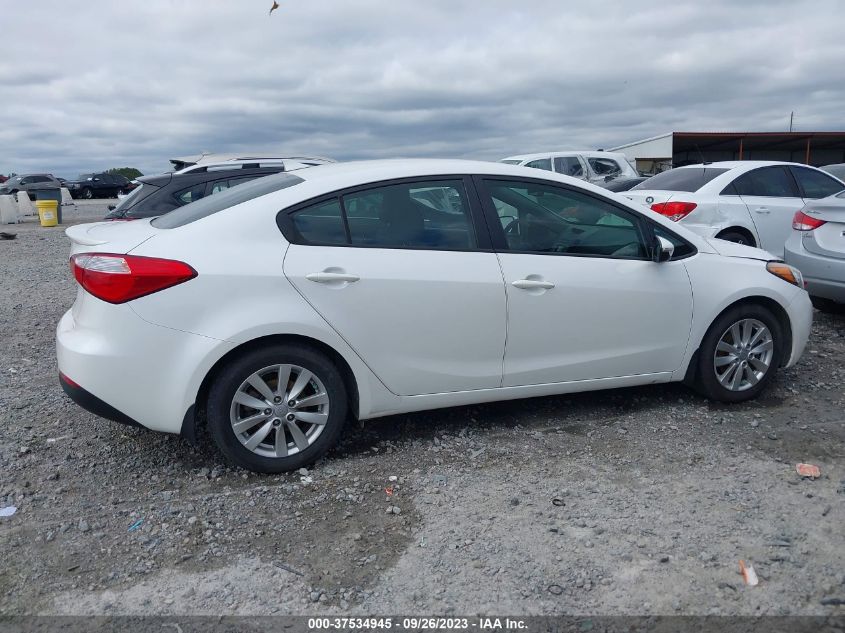 2015 KIA FORTE LX - KNAFX4A62F5415930
