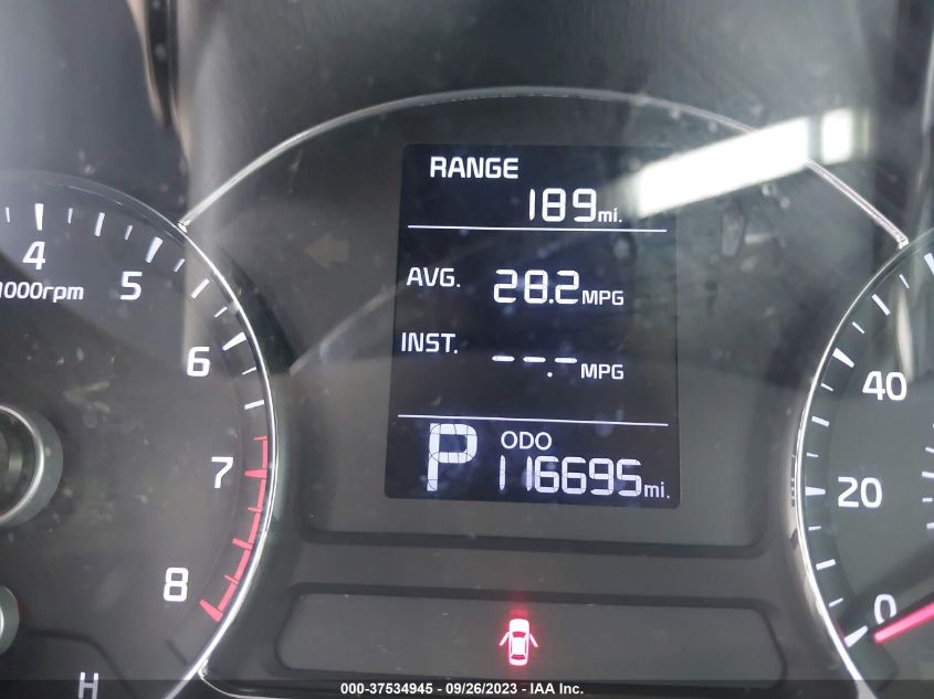 2015 KIA FORTE LX - KNAFX4A62F5415930
