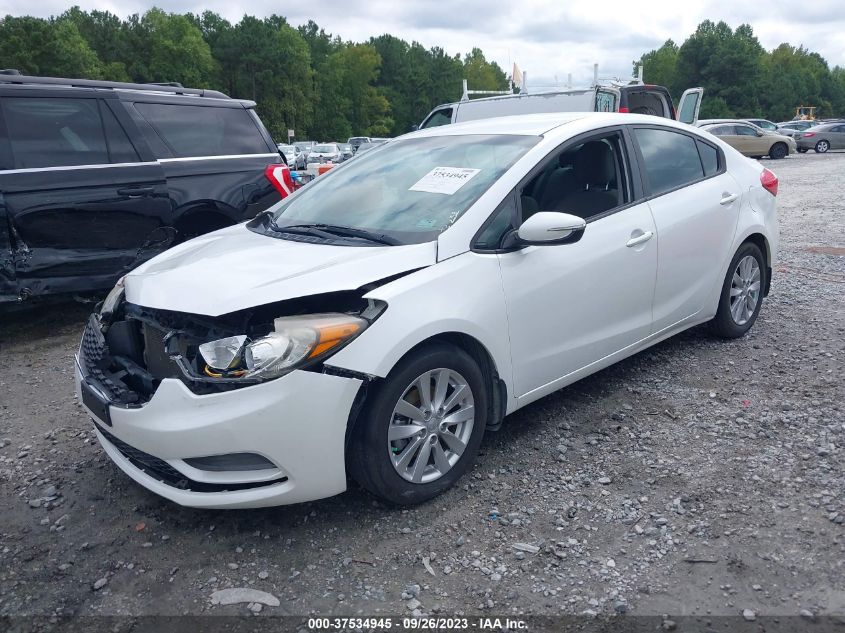 2015 KIA FORTE LX - KNAFX4A62F5415930