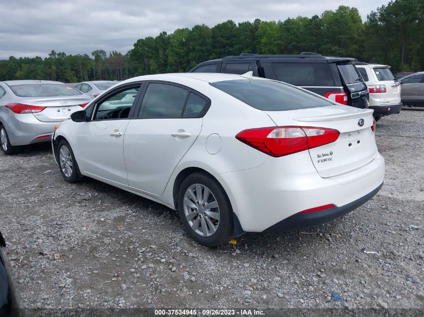 2015 KIA FORTE LX - KNAFX4A62F5415930