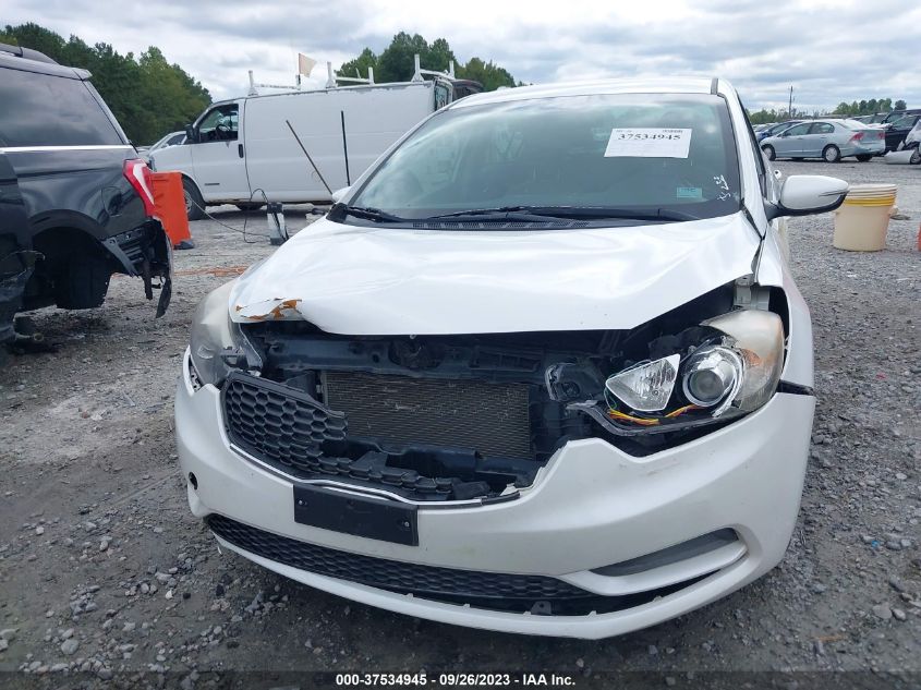 2015 KIA FORTE LX - KNAFX4A62F5415930