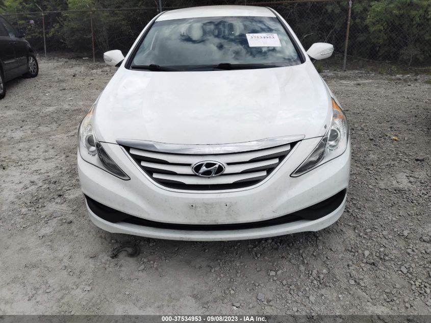 2014 HYUNDAI SONATA GLS - 5NPEB4AC4EH910616