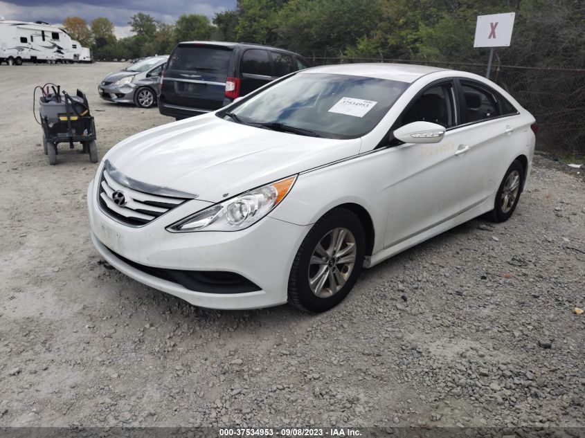 2014 HYUNDAI SONATA GLS - 5NPEB4AC4EH910616