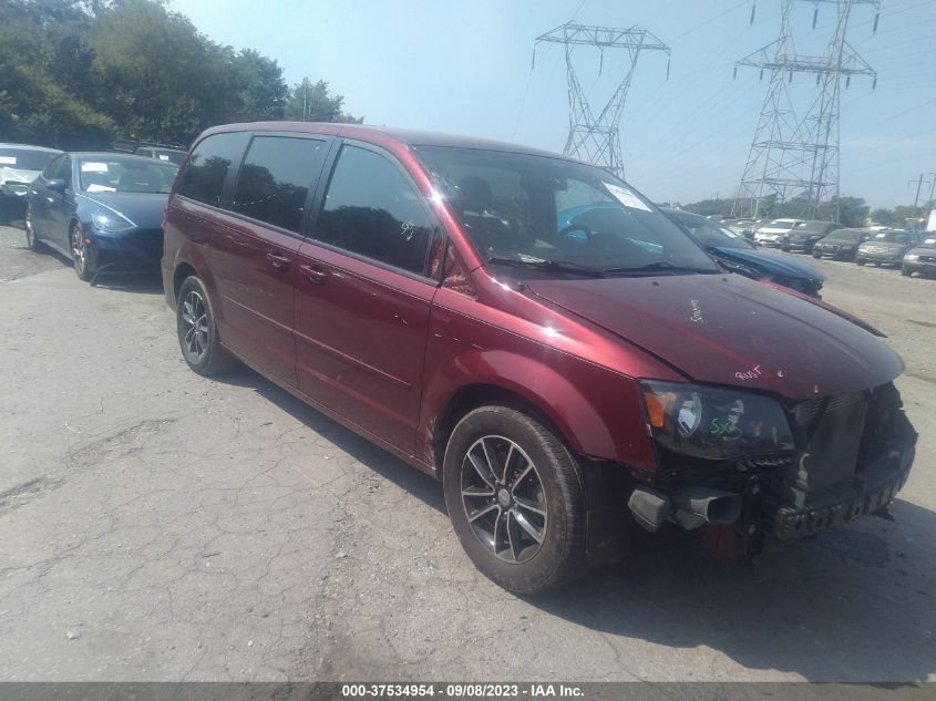 2017 DODGE GRAND CARAVAN SE - 2C4RDGBG1HR836416
