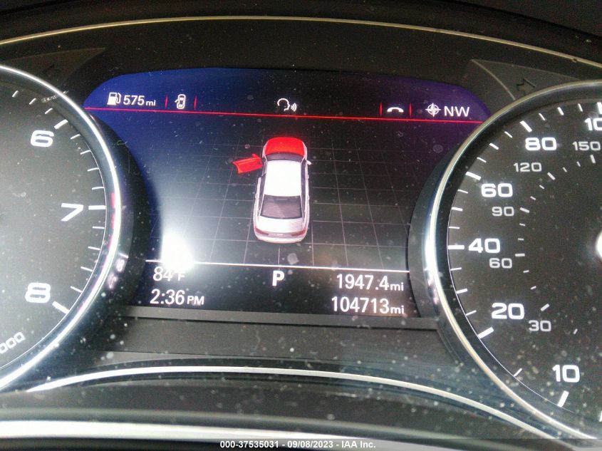 2016 AUDI A6 PREMIUM - WAUCFAFC2GN176920