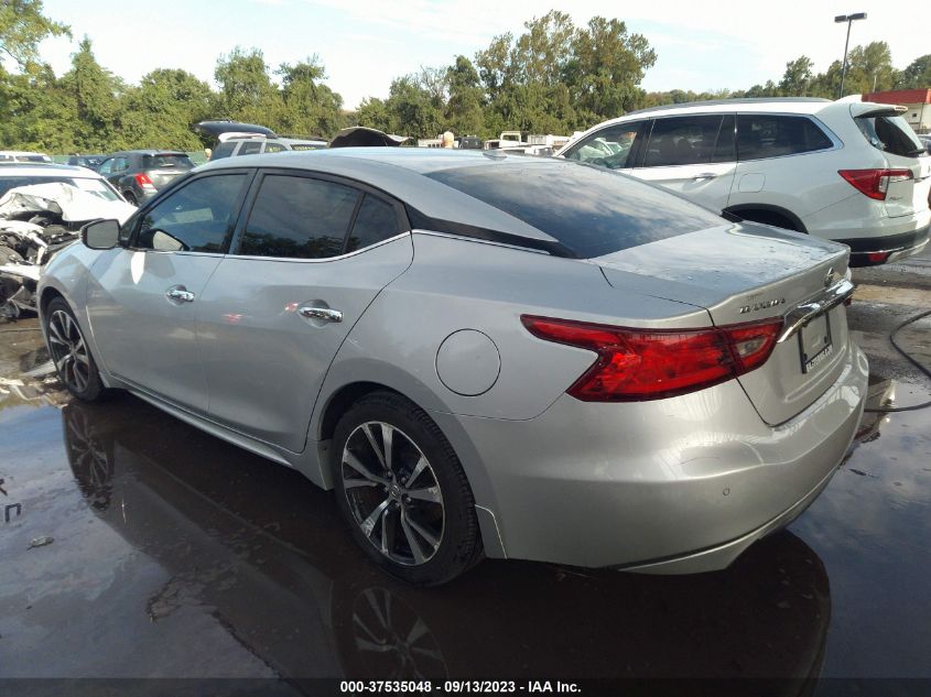 2017 NISSAN MAXIMA SV - 1N4AA6AP9HC453341