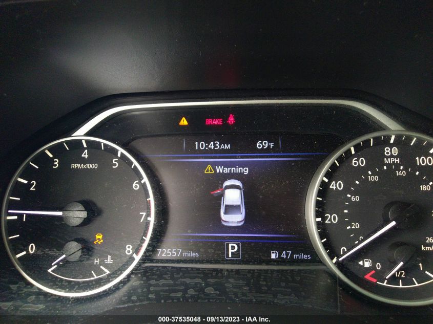 2017 NISSAN MAXIMA SV - 1N4AA6AP9HC453341