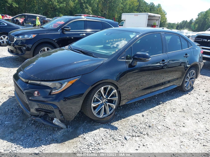 VIN 5YFM4MCE4MP065126 2021 TOYOTA COROLLA SE/APEX SE