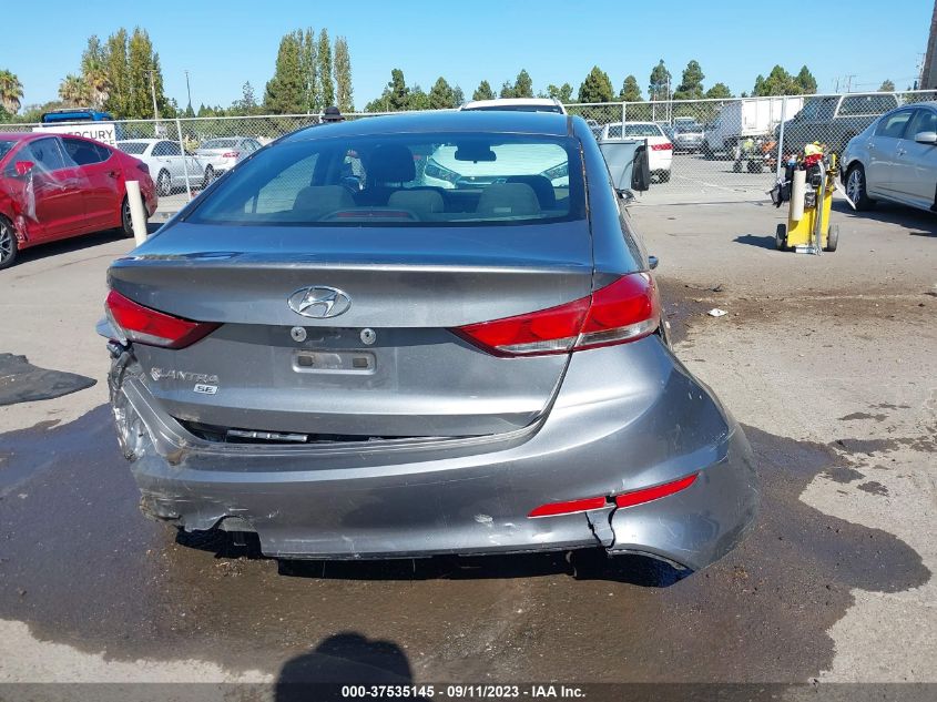 2018 HYUNDAI ELANTRA SE - 5NPD74LF6JH289684