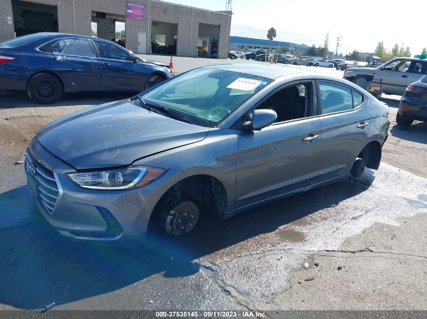 2018 HYUNDAI ELANTRA SE - 5NPD74LF6JH289684