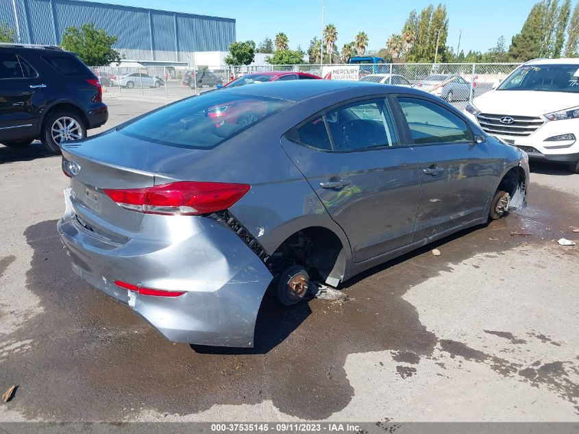 2018 HYUNDAI ELANTRA SE - 5NPD74LF6JH289684