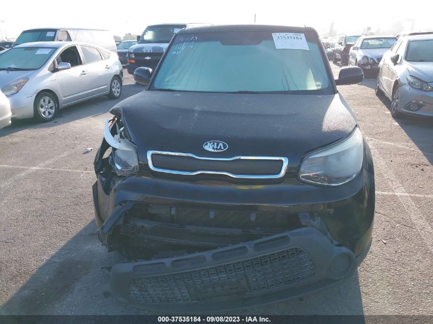 2014 KIA SOUL BASE - KNDJN2A24E7057639