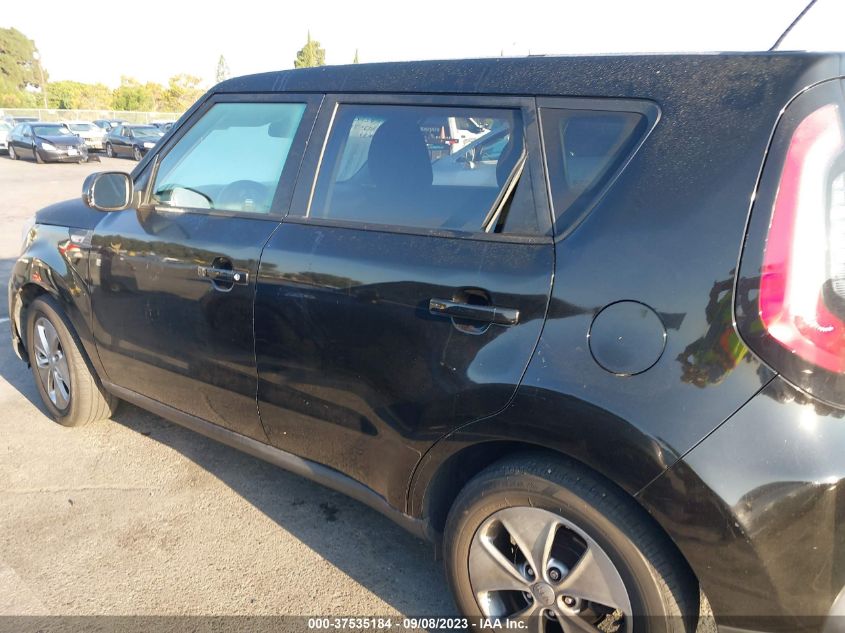 2014 KIA SOUL BASE - KNDJN2A24E7057639