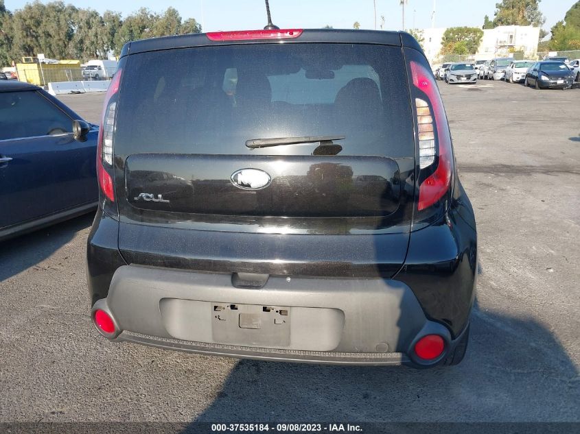 2014 KIA SOUL BASE - KNDJN2A24E7057639