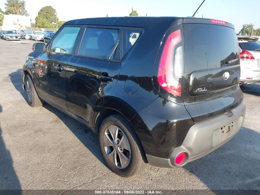 2014 KIA SOUL BASE - KNDJN2A24E7057639