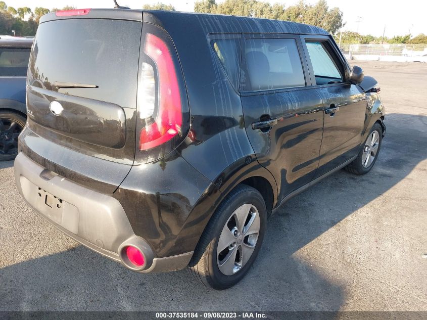 2014 KIA SOUL BASE - KNDJN2A24E7057639