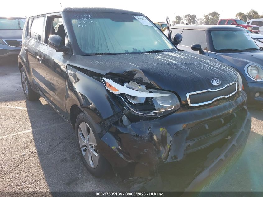2014 KIA SOUL BASE - KNDJN2A24E7057639