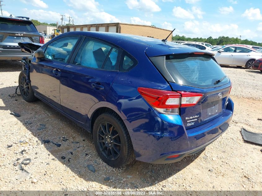2018 SUBARU IMPREZA - 4S3GTAA67J3745858