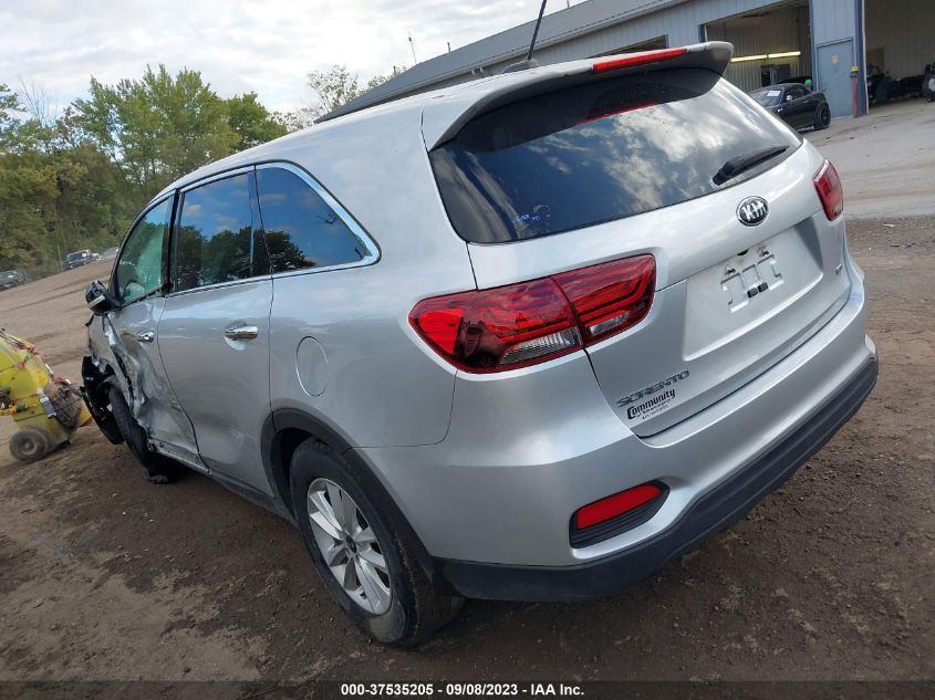 2019 KIA SORENTO LX - 5XYPGDA37KG502947