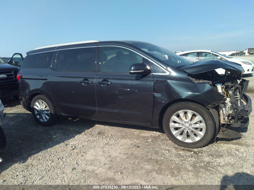2016 KIA SEDONA EX - KNDMC5C12G6136325