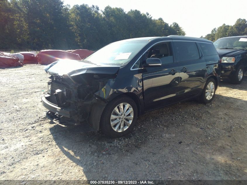 2016 KIA SEDONA EX - KNDMC5C12G6136325