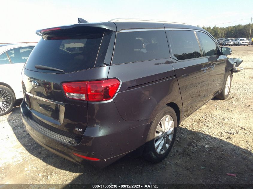 2016 KIA SEDONA EX - KNDMC5C12G6136325