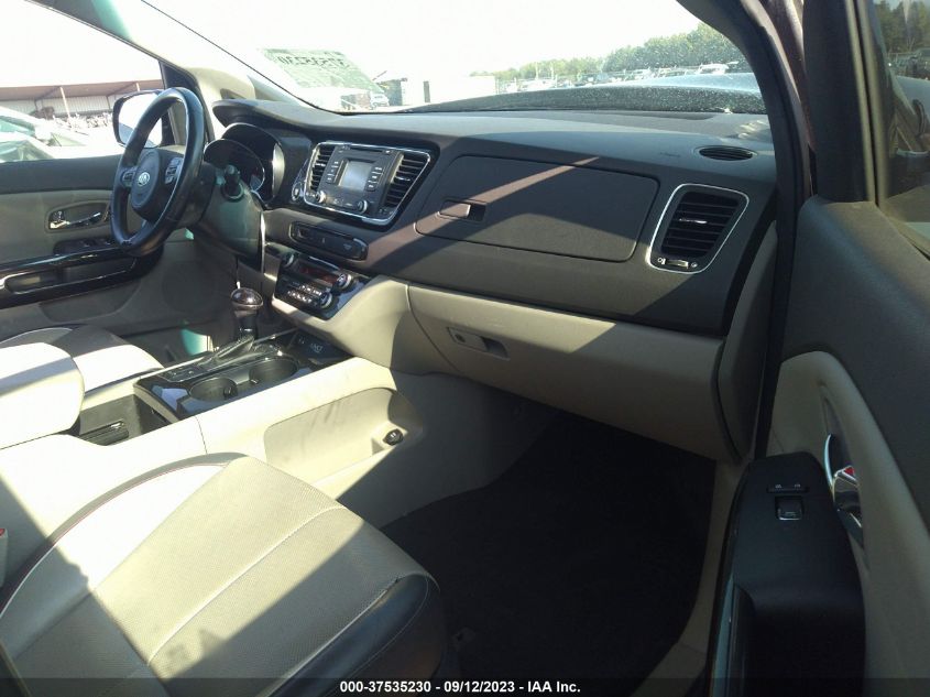 2016 KIA SEDONA EX - KNDMC5C12G6136325