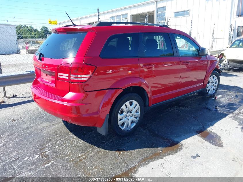 2017 DODGE JOURNEY SE - 3C4PDCAB1HT638213