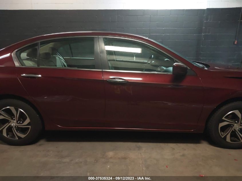 2017 HONDA ACCORD SEDAN LX - 1HGCR2F30HA276783