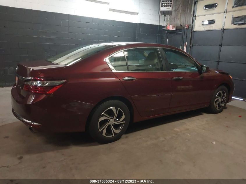 2017 HONDA ACCORD SEDAN LX - 1HGCR2F30HA276783